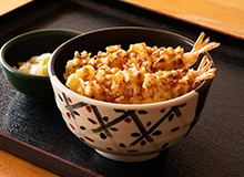 ミニ海老天丼