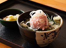 ミニネギトロ丼