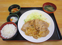 生姜焼き定食