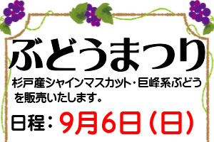 ぶどうまつり